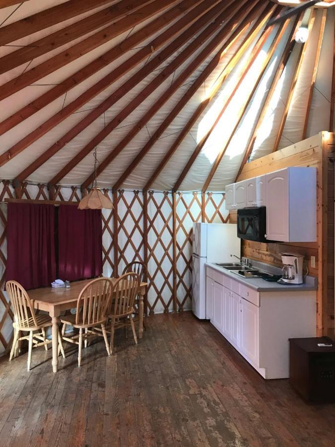 South Jetty Camping Resort Yurt 4 Флоренс Экстерьер фото